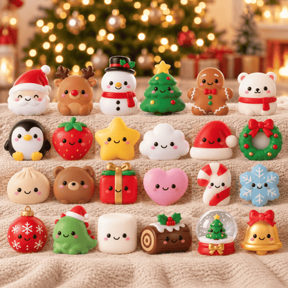 Calendrier de l’Avent 24 Squishies Collector